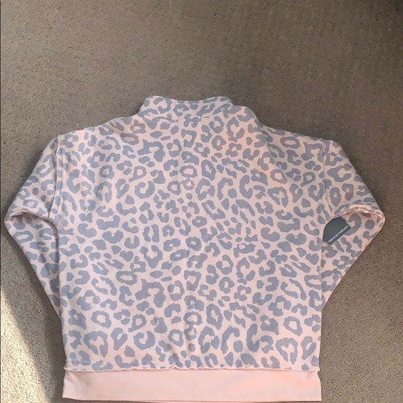 Grayson/threads leopard halfzip - Picture 2 of 4